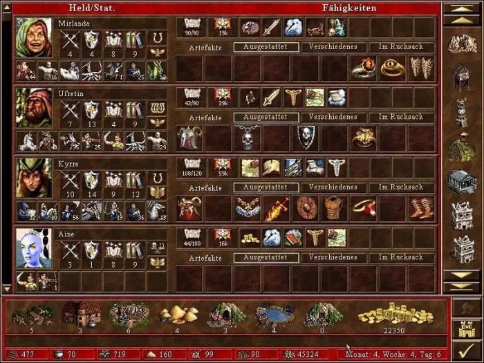 英雄无敌3装备怎么组合2