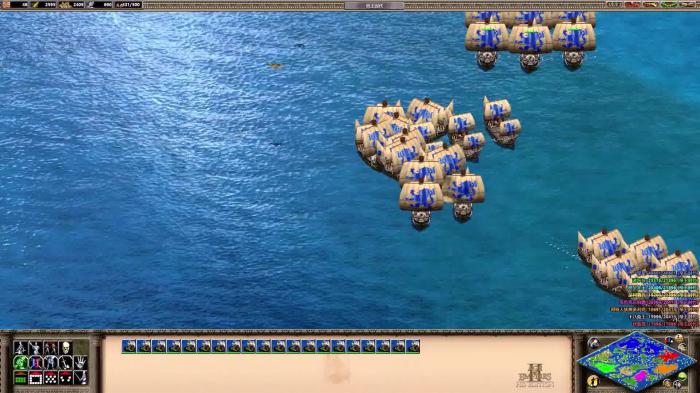 帝国时代2那个国家海军最好1