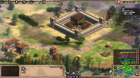 帝国时代2怎么旋转城门2