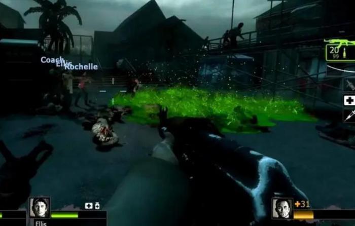 求生之路2游乐园旋转木马在哪开_求生之路2游乐场很多僵尸的