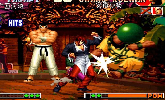 拳皇97暴走八神怎么出招3