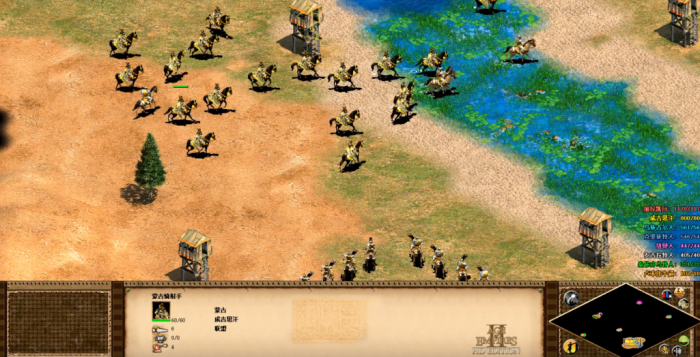 帝国时代2木头人怎么玩的1