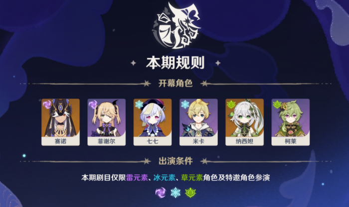 原神6月幻想真境剧诗怎么打2