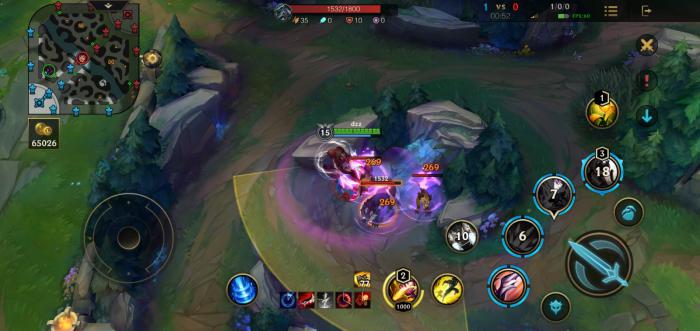 英雄联盟手游中路应该怎么插眼1