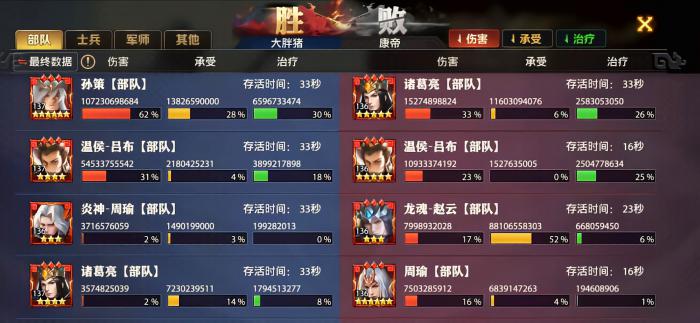 少年三国志零炎神周瑜实战该怎么搭2