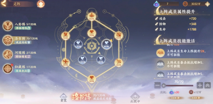 忘川风华录伤害类型和阵法怎么看1