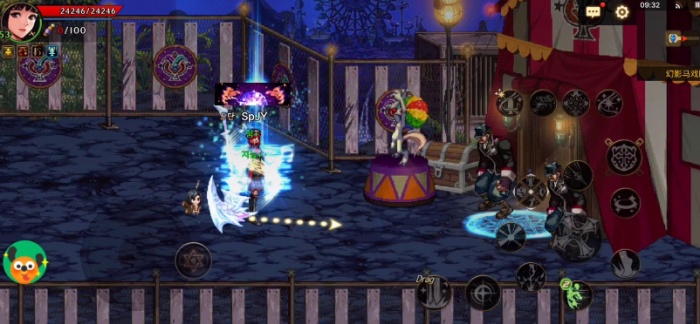 地下城与勇士手游幻影马戏团怎么打1