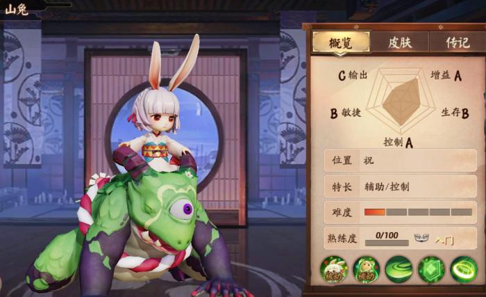 决战平安京山兔技能是什么3