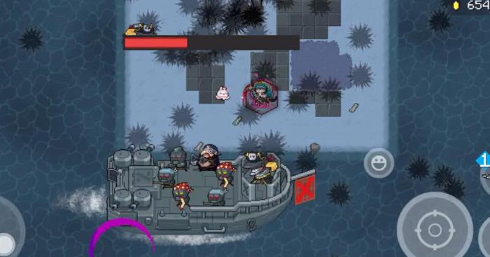 元气骑士钢铁破浪者号怎么打2