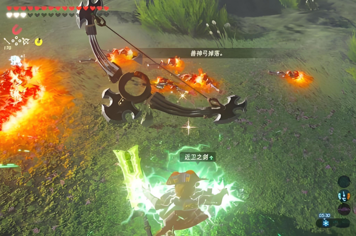 旷野之息里的各种元素杖怎么使用2