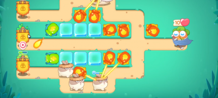 保卫萝卜4卧兔第18关怎么过3