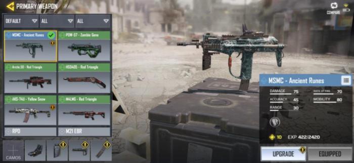 使命召唤手游哪吧冲锋枪比较强4