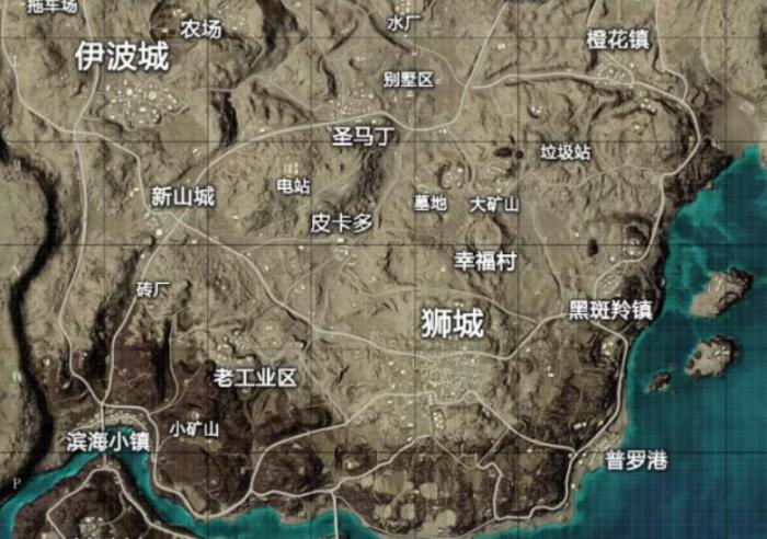 和平精英哪个地图上分快2