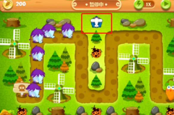 保卫萝卜2的第30关怎么过1