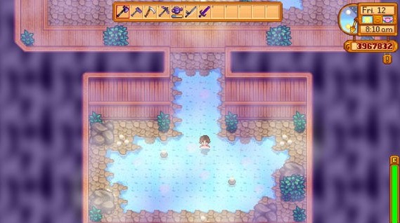 星露谷物语怎么触发温泉剧情1