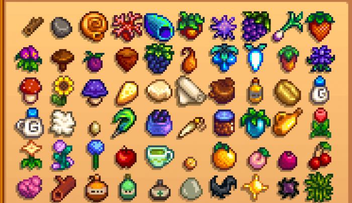 星露谷物语如何点亮所有的收集品图标_星露谷物语收集任务完成