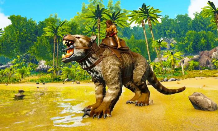 方舟生存进化袋狮怎么驯服2