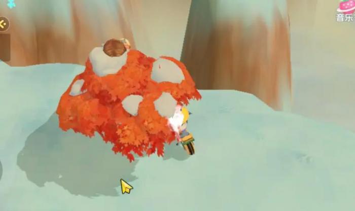 摩尔庄园雪山顶怎么爬3