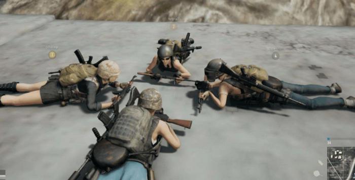 绝地求生如何组四人组3