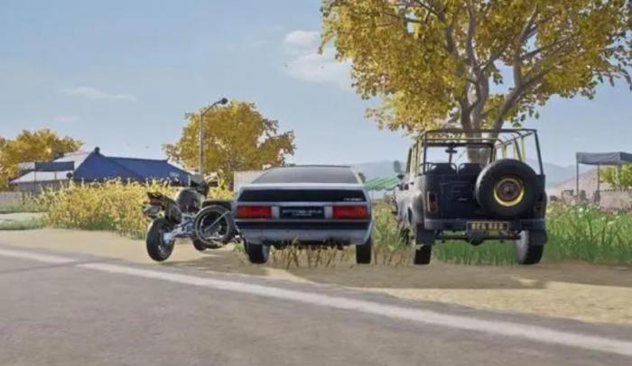 绝地求生怎么摆放车辆2