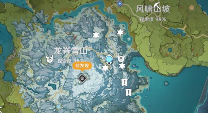 原神怎么爬上龙脊雪山1