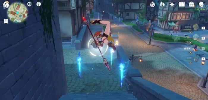 原神如何平地打出下坠攻击1