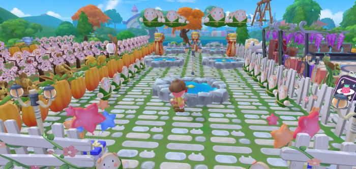 摩尔庄园怎么围栏杆1