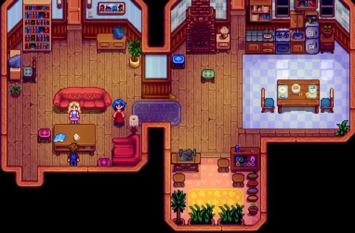 星露谷物语海莉在哪个位置1