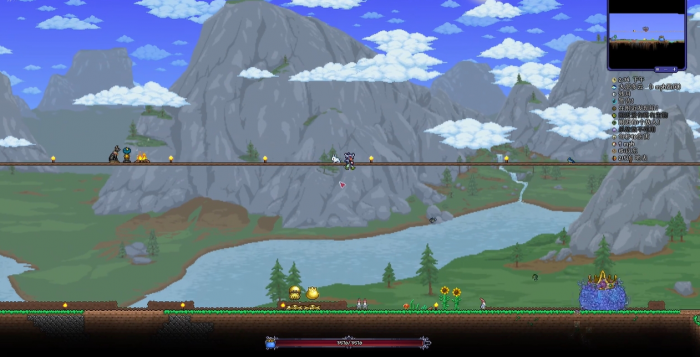 泰拉瑞亚怎么打史莱姆王_泰拉瑞亚史莱姆王冠怎么合成