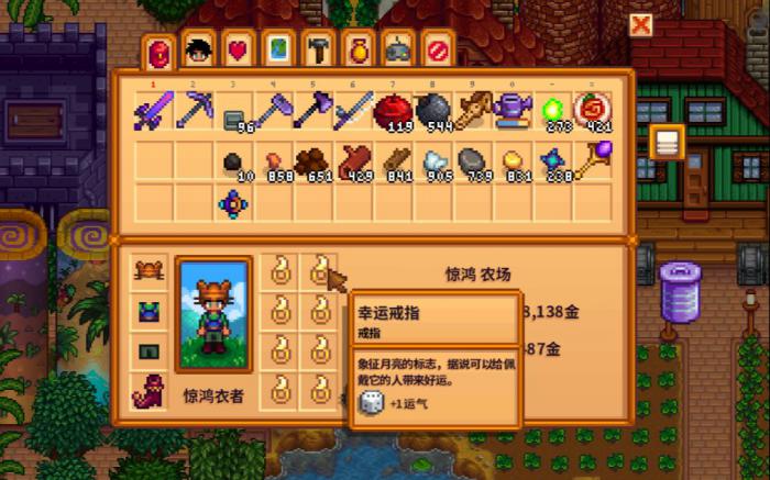 星露谷物语推荐什么戒指2