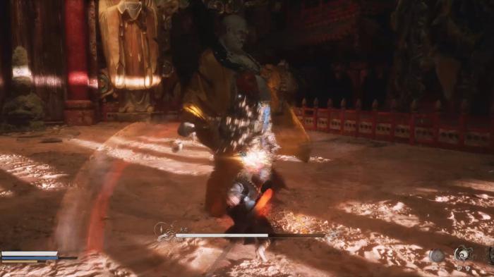 黑神话悟空棍花怎么打黄眉3