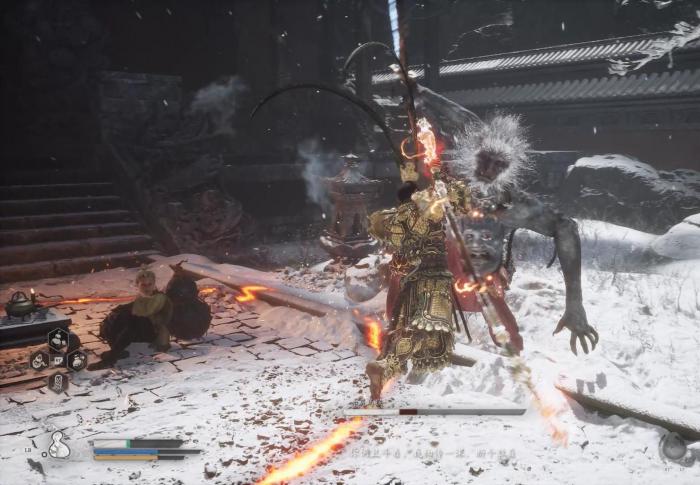 黑神话悟空赤尻马猴阶段怎么无伤1