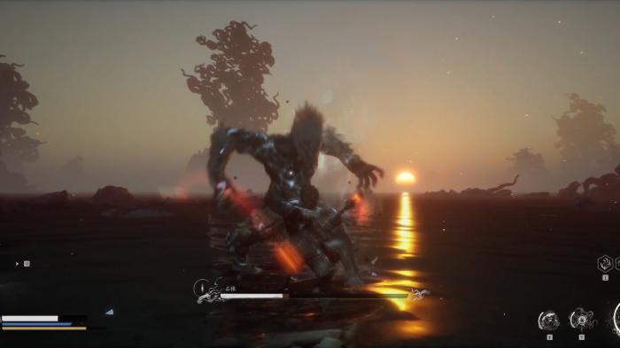 黑神话悟空一周目石猿怎么打1