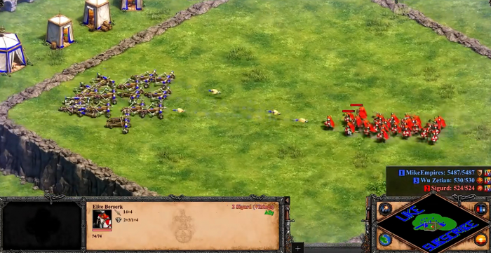 帝国时代2中国用什么兵种3