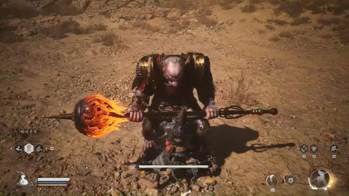 黑神话悟空沙国父子怎么打1