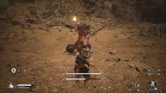 黑神话悟空沙国父子怎么打2