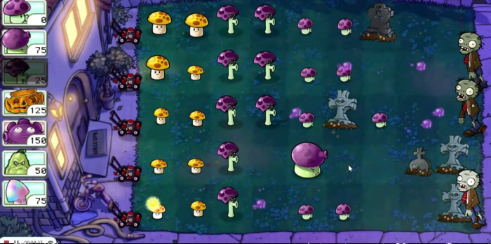 植物大战僵尸原版黑夜无尽怎么过1