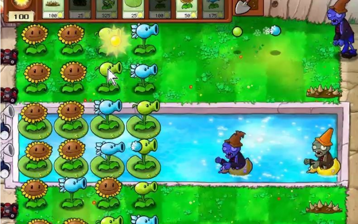 植物大战僵尸池塘关怎么过_植物大战僵尸有池塘的是哪个版本
