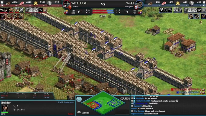 帝国时代2怎么拆除城墙2