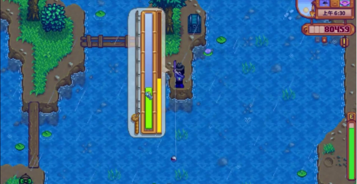 星露谷物语钓鱼如何收杆1