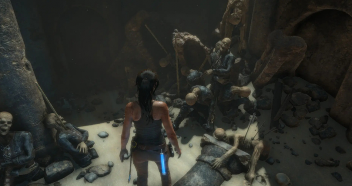 古墓丽影崛起第二章怎么过1