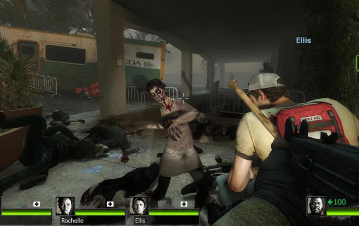 求生之路2怎么展示武器1