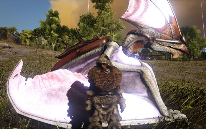 方舟生存进化怎么驯古神翼龙1