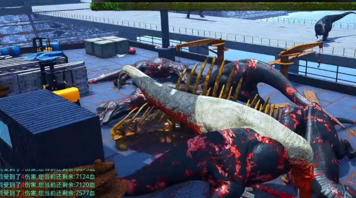 恐龙岛怎么取别人的龙头1