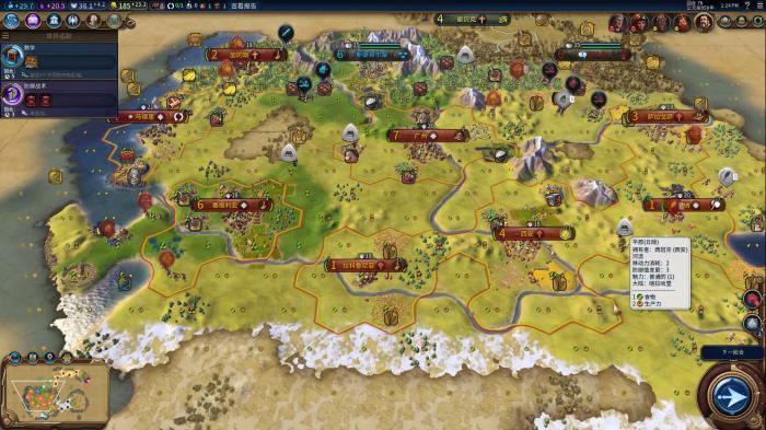 文明6打征服用什么国家_文明6征服哪个国家