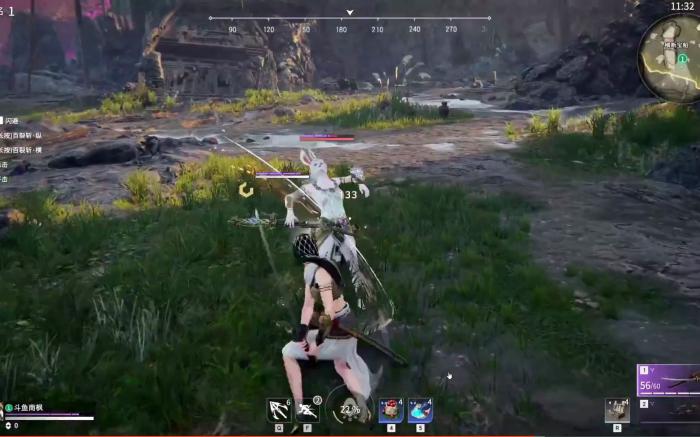 永劫无间怎么和好友练刀的3