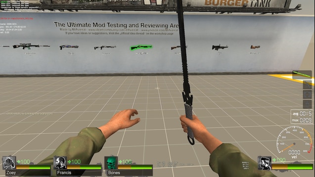 求生之路2武器展示动作怎么用1