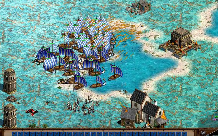 帝国时代2怎么打人机1