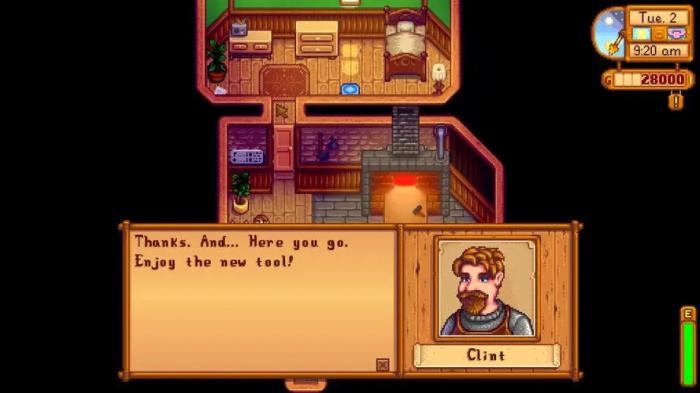 星露谷物语可升级工具有哪些_星露谷物语哪些工具可以升级