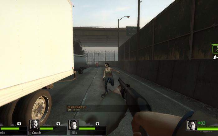 求生之路2怎么开自由视角3